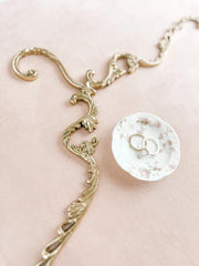 Vintage Gold Wedding Dress Hanger